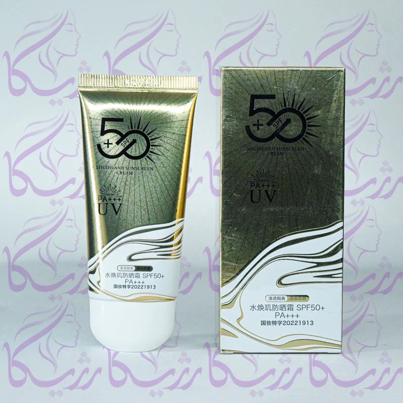 کرم ضد آفتاب فلوئیدی spf50 رطوبت‌رسان SHUIHUANJI-8323
