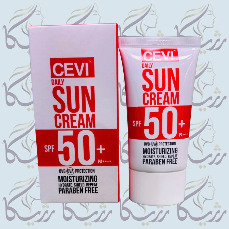 ضد آفتاب روزانه سیوی CEVI مدل بی رنگ SPF50
