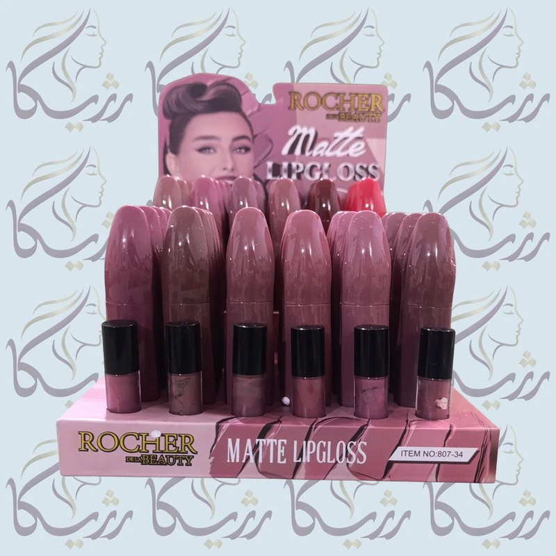 رژ لب مایع روچر بیوتی پوکه طرح لب (کد 34-807)