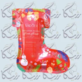 ماسک پا جورابی طرح کریسمس